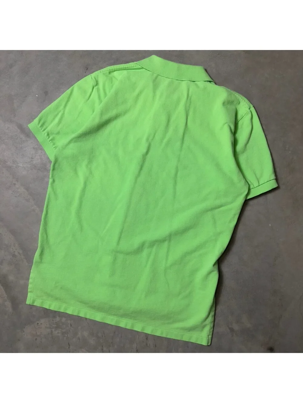 Polo Ralph Lauren Green Polo Mens L Cotton